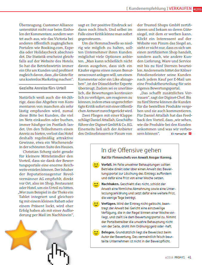 PROFITS Ausgabe 04 2016 - Was in den Sternen steht 2