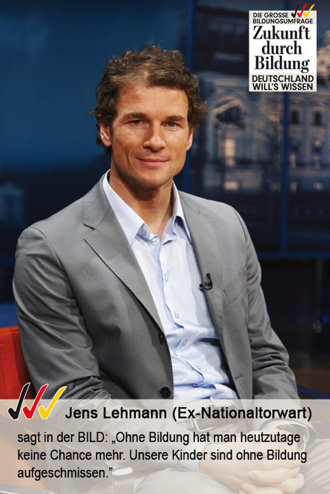 Jens Lehmann | Zukunft durch Bildung